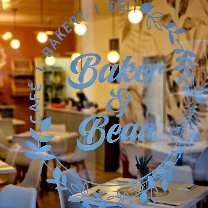 Coffee and food at Baker & Bean café in Simon’s Town