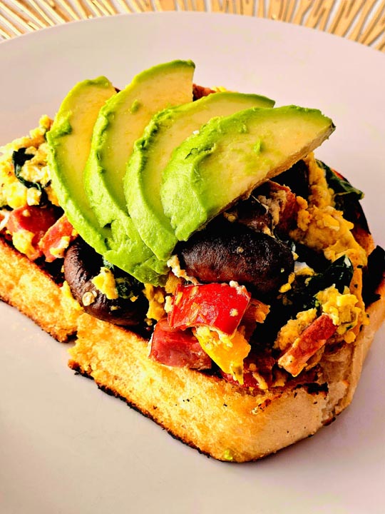 A meal at Baker & Bean café, Simon’s Town