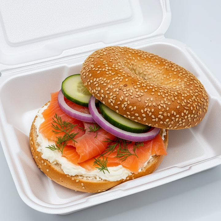 Fresh takeaway food from the Baker & Bean deli in Simon’s Town